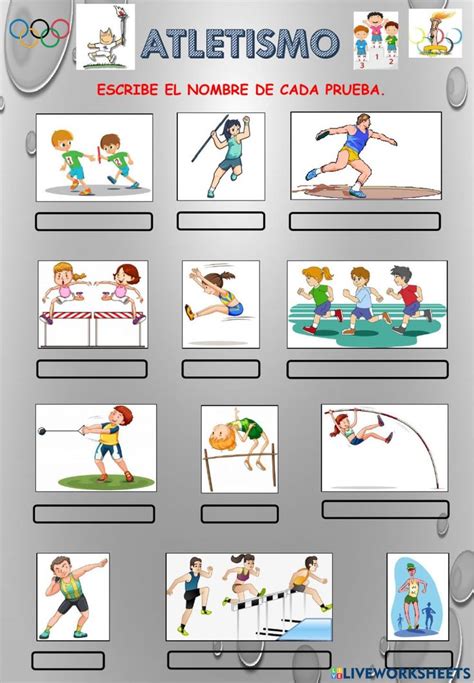 Atletismo Ano A Worksheet Descubra As Melhores Apostas Em Jogos