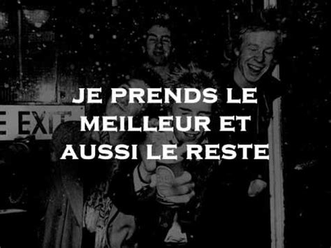 Sex Pistols L Anarchie Pour Le U K Lyrics On The Screen YouTube