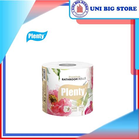 Jual Plenty Tissue Bathroom Toilet Premium Tisu Roll Sheet Ply