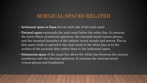 Surgical Anatomy Of Anal Canal Pptx Obscenity And Profanity Sensitive Topics