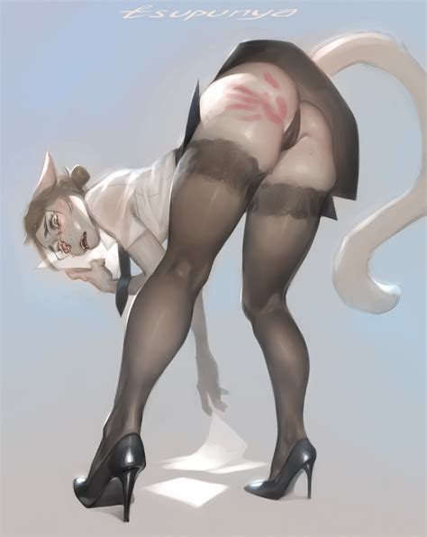 Rule Accident Accidental Exposure Anthro Ass Bent Over Blush Bottomwear Clothed Clothing