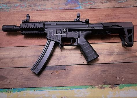 Pdw Mm Sbr Shorty Aeg By King Arms Popular Airsoft Welcome To The