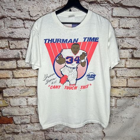 Vintage Thurman Thomas Buffalo Bills Football T Depop