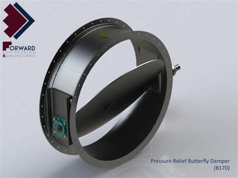 Forward Engineering And Manufacturing Pressure Relief Damper