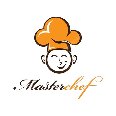 Master Chef Logo Vektor Ikon Kuliner Line Cooker Vektor Kuliner Garis