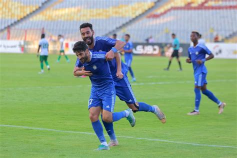 الدوري المصري المصري يسقط امام سموحة انبي يختتم الدوري بهدف في