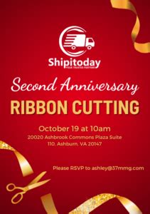 Loudoun Chamber Hosts Shipittoday Second Anniversary Ribbon Cutting