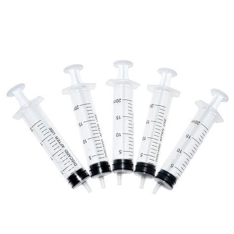 Buy Karlling 20 ML Large Plastic Syringe Without Needle For Liquid Ent