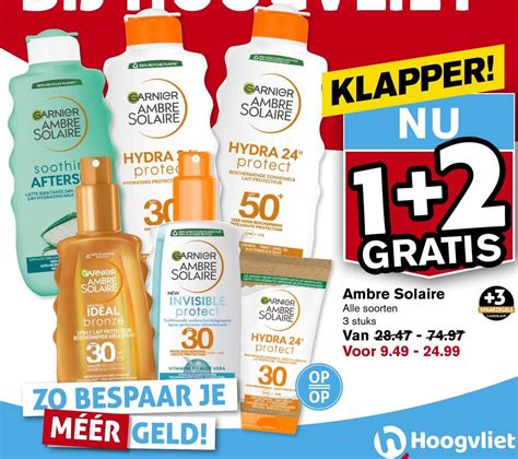 Ambre Solaire Gratis Aanbieding Bij Hoogvliet