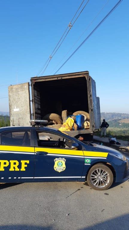 PRF detém quadrilha especializada em roubo a veículos de carga em