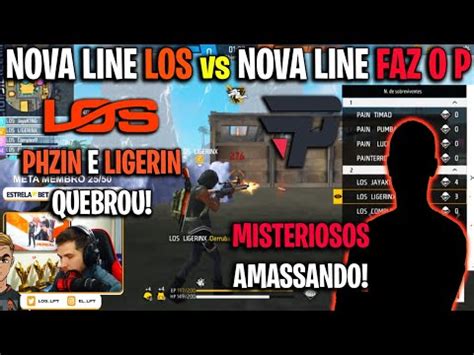 NOVA LINE LOS Vs NOVA LINE FAZ O P PHZIN E LIGERIN QUEBROU