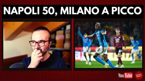 Napoli Tracollo Milanesi Bene Le Romane Pari Show Tra Juve E