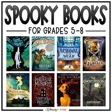 Spooky Books for Upper Elementary and Middle School - Literacy In Focus