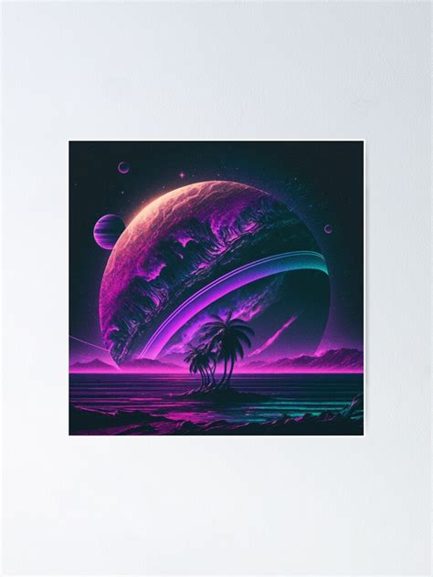 "Vaporwave Universe Island Aesthetic" Poster for Sale by trajeado14 | Redbubble