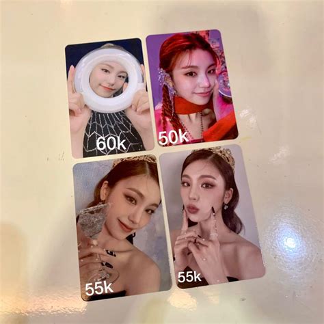 Jual PHOTOCARD PC OFFICIAL YEJI ITZY GUESS WHO CHECKMATE LIGHTRING