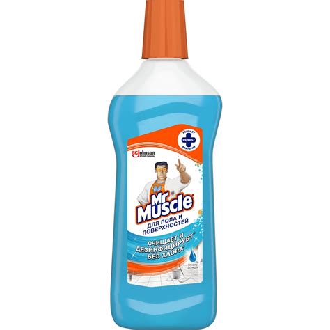 Cредство для пола и других поверхностей МИСТЕР МУСКУЛ Mr Muscle После ...