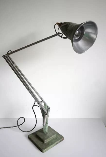 VINTAGE HERBERT TERRY SONS Early Anglepoise 1227 Lamp Perforated