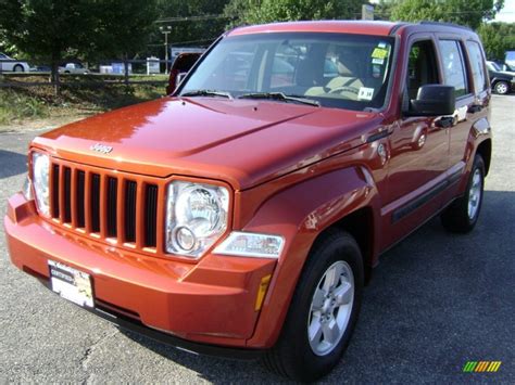 Sunburst Orange Pearl Jeep Liberty Sport X Photo