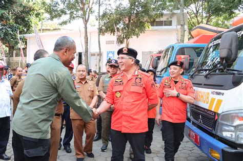 Siaga Darurat Bencana Geo Hidrometeorologi Pj Wali Kota Cimahi Tinjau