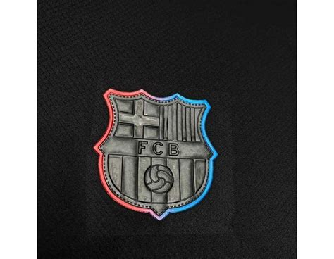 Camisa Barcelona Away Ii Torcedor Masculino Preta Futcamisa