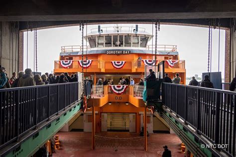 Staten Island Ferry ‘dorothy Day Inaugural Ride