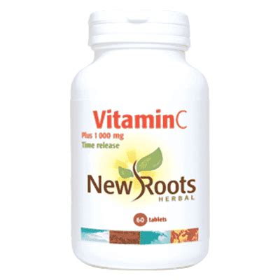 New Roots Herbal Vitamin C Plus Mg Tabletten