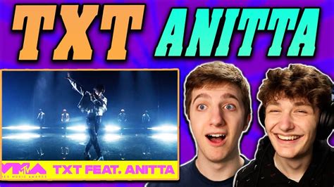 Txt Feat Anitta Back For More Vmas Reaction Youtube