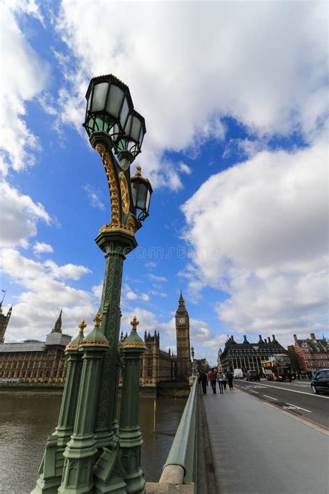 Lantern On Westminster Bridge Editorial Stock Photo Image Of British