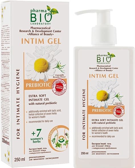 Pharma Bio Laboratory Intim Gel Extra Mild Intimate Wash Gel Makeup Uk