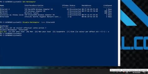 Les commandes réseaux PowerShell sur Windows 10 11 malekal