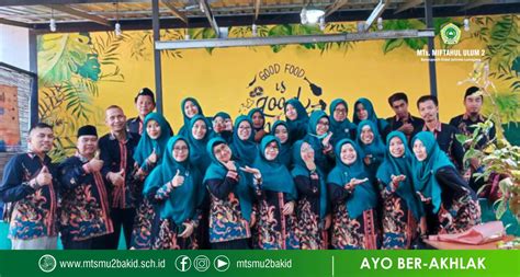 Guru Mts Miftahul Ulum 2 Ikuti Halal Bihalal Mgmp Bahasa Inggris Kabupaten Mts Miftahul Ulum 2