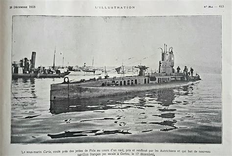 Curie French Sub 1918 R Submarines