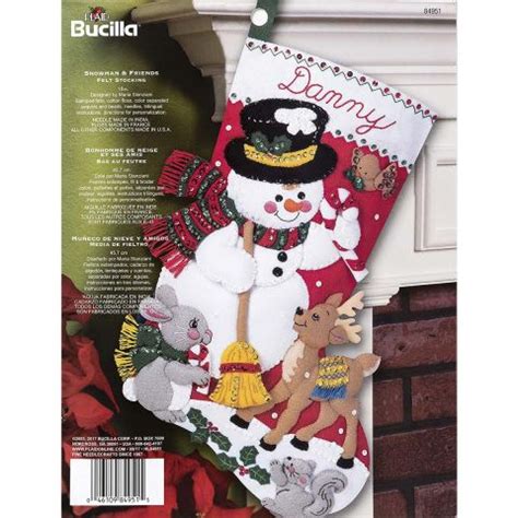 Bucilla Seasonal Felt Crochet And Stitchery Kits Plaid Online