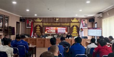 KPU Lampung Umumkan Hasil Verifikasi Administrasi Perbaikan 229