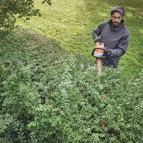 Stihl Hsa 100 Cordless Battery Hedge Trimmer Shell Only Buy Online