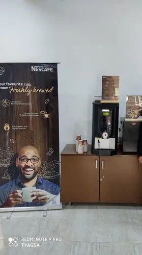 Stainless Steel Nescafe Beans To Cup Coffee Vending Machine Rental