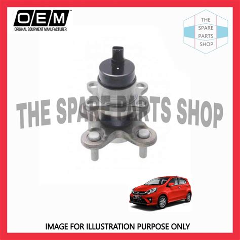 Perodua Axia Rear Wheel Bearing Hub Oem Brg Axia Rr G Shopee Malaysia