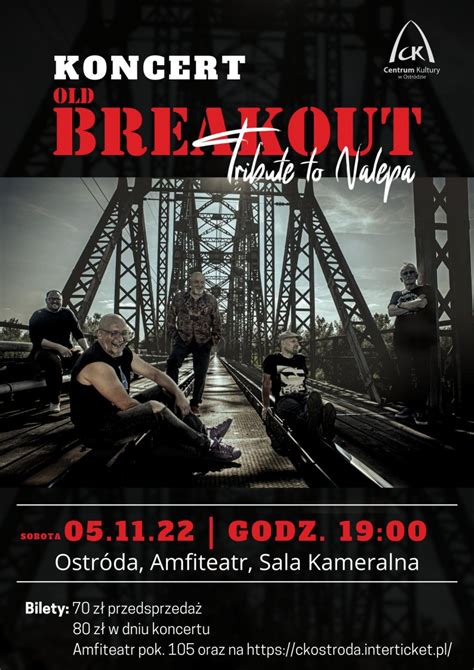 OLD BREAKOUT Zaduszki Bluesowe w Ostródzie CENTRUM KULTURY w OSTRÓDZIE