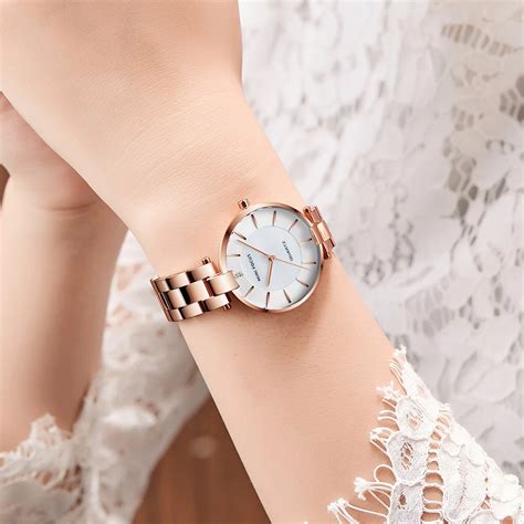 Simple Cheap Watches For Women Quartz Blue Wristwatches | Women wrist ...