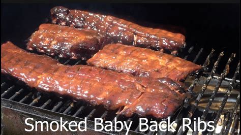 Easy Smoked Baby Back Ribs Oklahoma Joe S Highland Smoker Southern