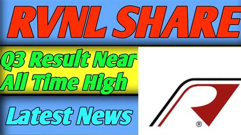 Rvnl Share Rvnl Share Latest News Rvnl All Time High Rvnl Near