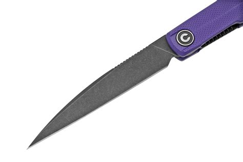 Civivi Clavi C21019 2 Purple G10 Pocket Knife Ostap Hel Design