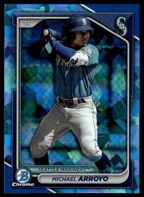 Bowman Chrome Prospects Sapphire Michael Arroyo Bcp Gs Ebay