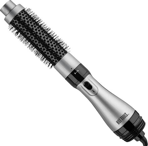 Hot Tools Pro Signature Black Ti One Step Round Brush Detachable Volumizer Hair Dryers Black