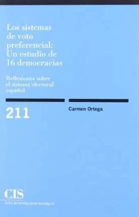 Los Sistemas De Voto Preferencial Un Estudio De 16 Democra Cuotas