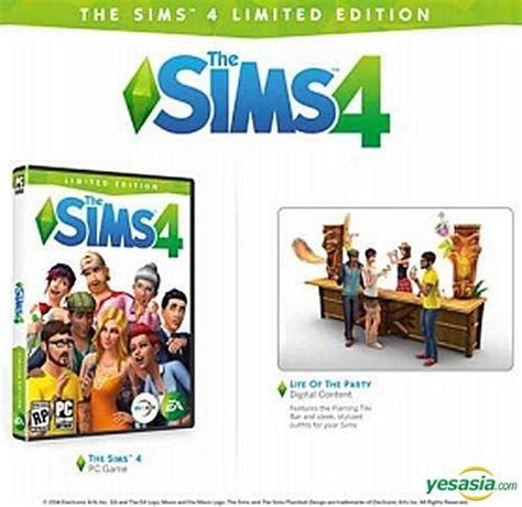 Yesasia The Sims 4 Limited Edition 英文版 Dvd 版 Ea Games Ea