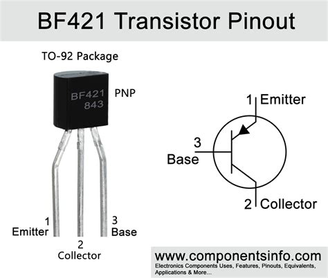 Bf Transistor Pinout Applications Equivalent Features And More