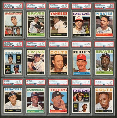 Topps Baseball Complete Set With Signed Cards Topps