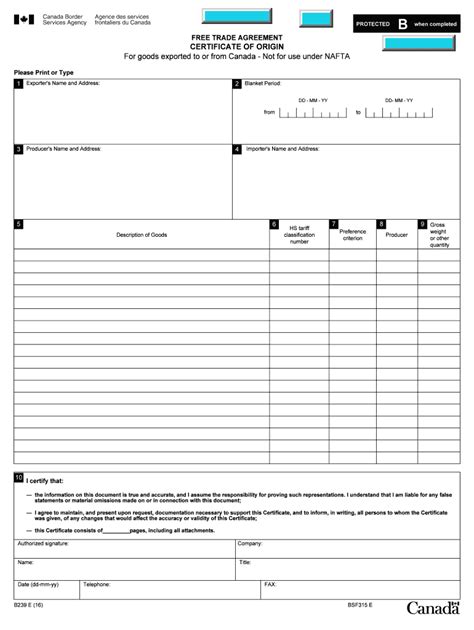 Certificate Of Origin Fillable Form 2020 2021 Fill And Sign Printable