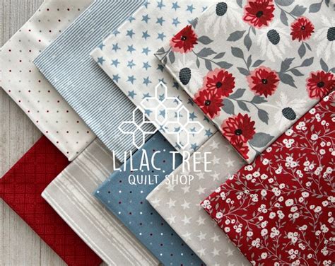 Old Glory By Lella Boutique For Moda Fabrics 9 Pieces Fat Quarter